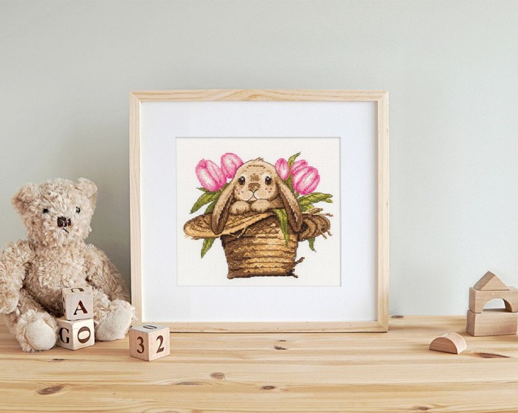 Набор для вышивания «Зайка в шляпе» — картинка 5