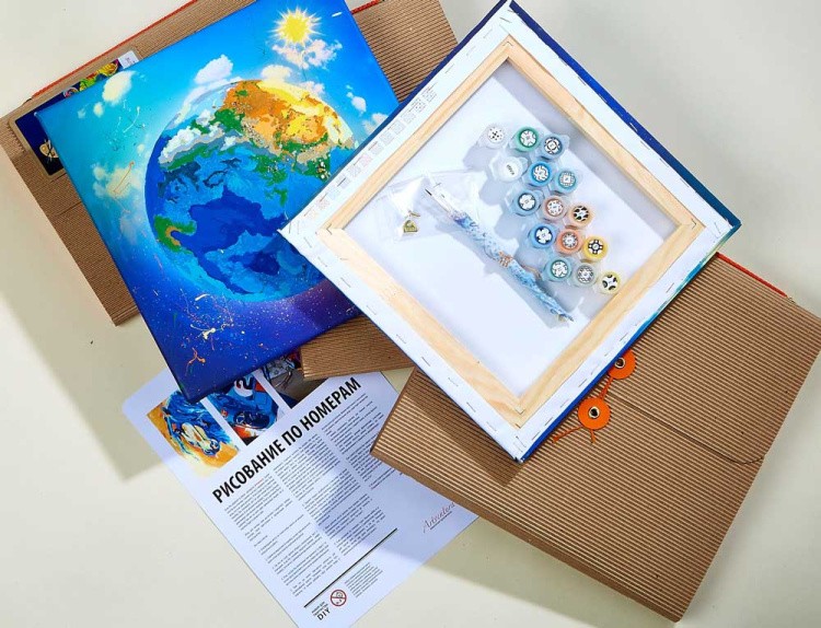 Картина по номерам «Тигр» — картинка 6