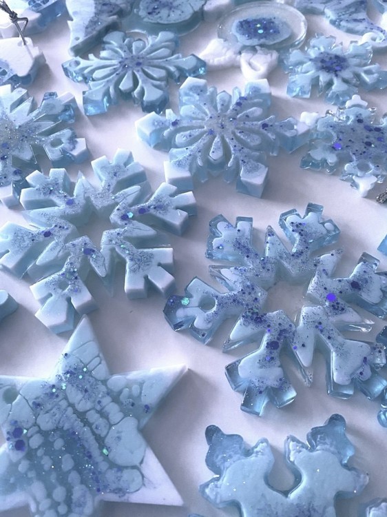 Набор для создания картины эпоксидной смолой Новогодний набор №5, Art Blong — картинка 12