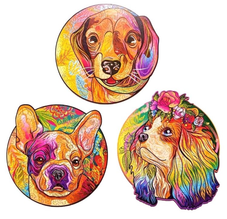 Деревянный пазл Wood Trick «Щенок Чарли (Такса)» — картинка 6