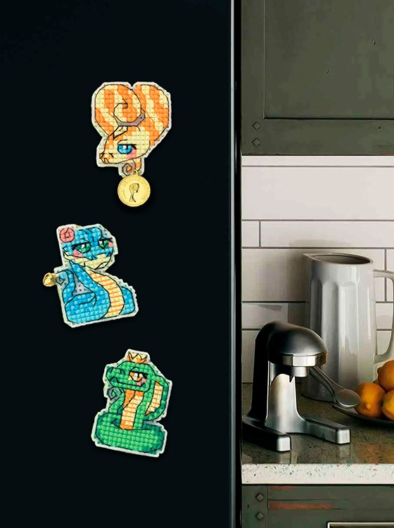 Набор для вышивания «Магниты Змейки» — картинка 8