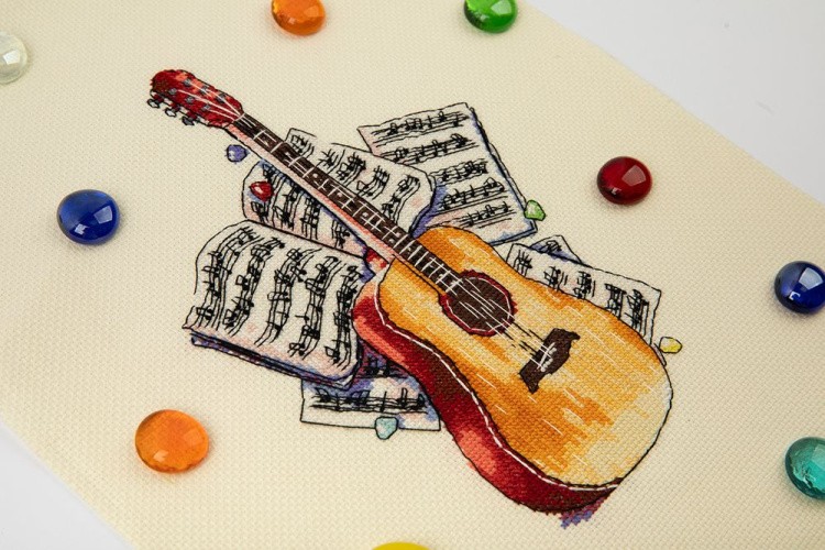 Набор для вышивания «Аккорды для гитары» — картинка 2