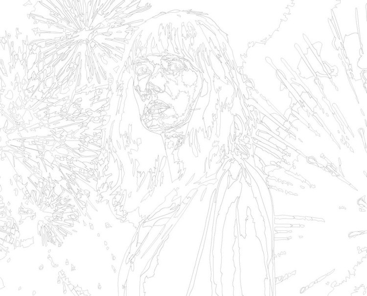 Картина по номерам «Очень странные дела: Джойс Байерс - Вайнона Райдер 2» — картинка 3