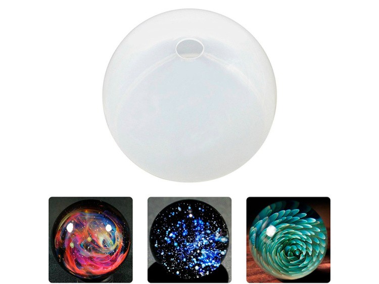 Форма силиконовая Сфера d 2 см, Resin Pro — картинка 2