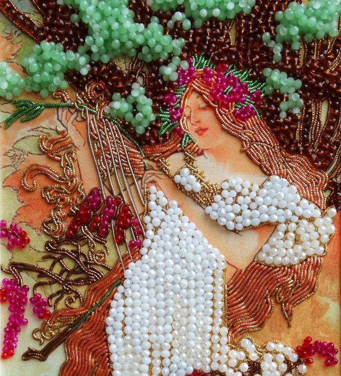 Набор вышивки хрустальными камнями «Весна» — картинка 3