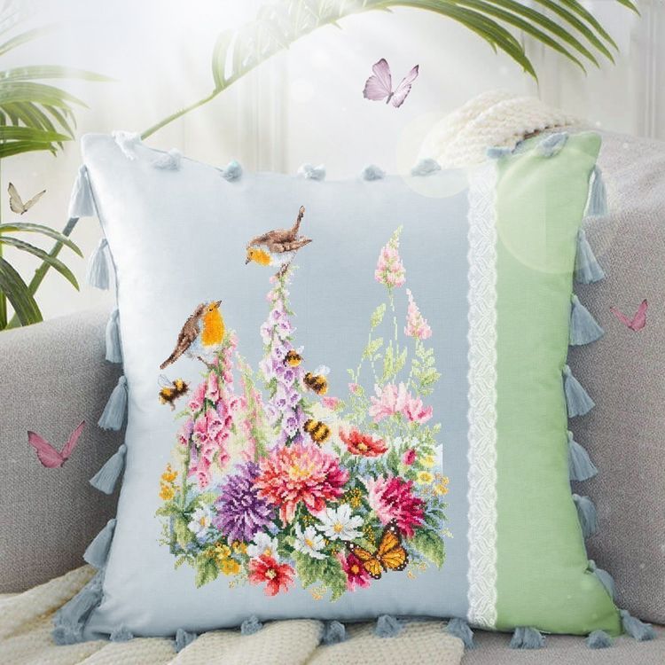 Набор для вышивания «Звонкие малиновки» — картинка 3