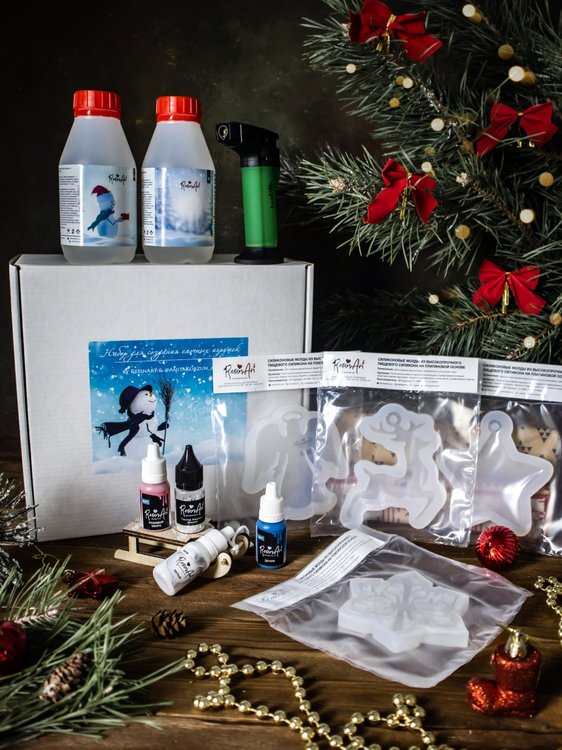 Набор для создания 12 шт. елочных игрушек №5 AnitaKorzun_art — картинка 3