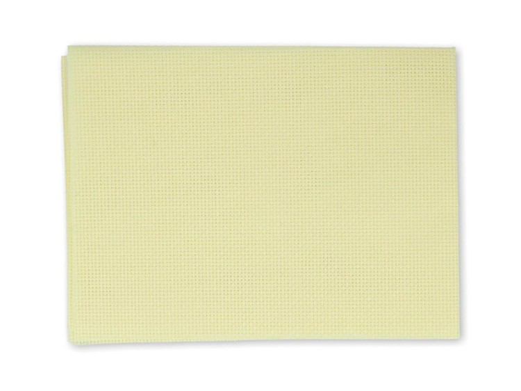 Канва Aida 14 Gamma светло-желтая 150x100 см — картинка 2