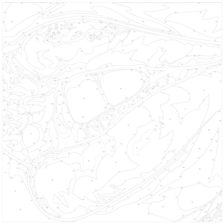 Картина по номерам «Губы» — картинка 3