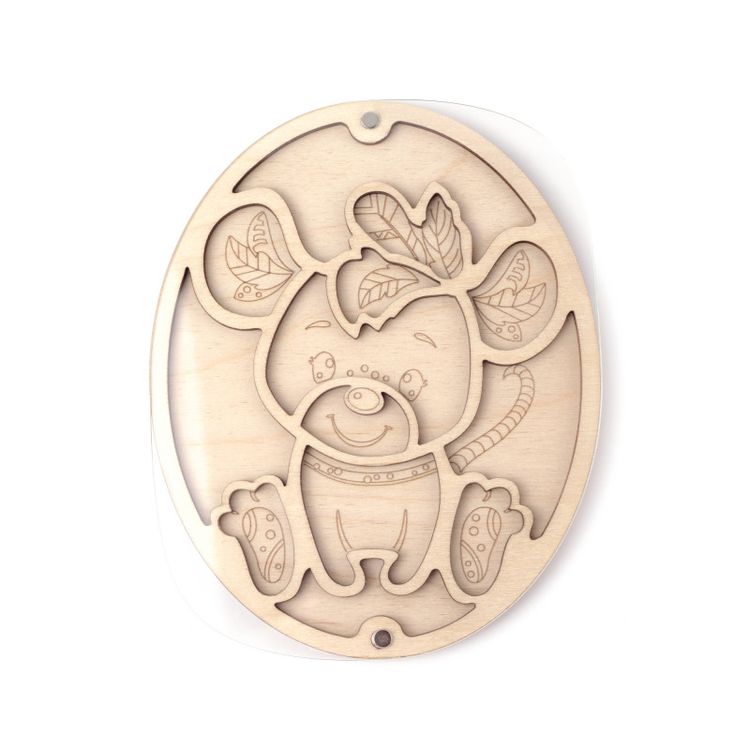 Органайзер для бисера с крышкой «Овал. Мышка» — картинка 5