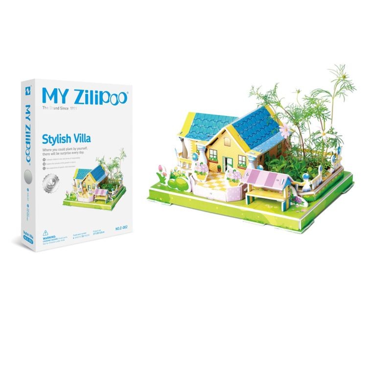 3Д пазл Стильная вилла — картинка 8