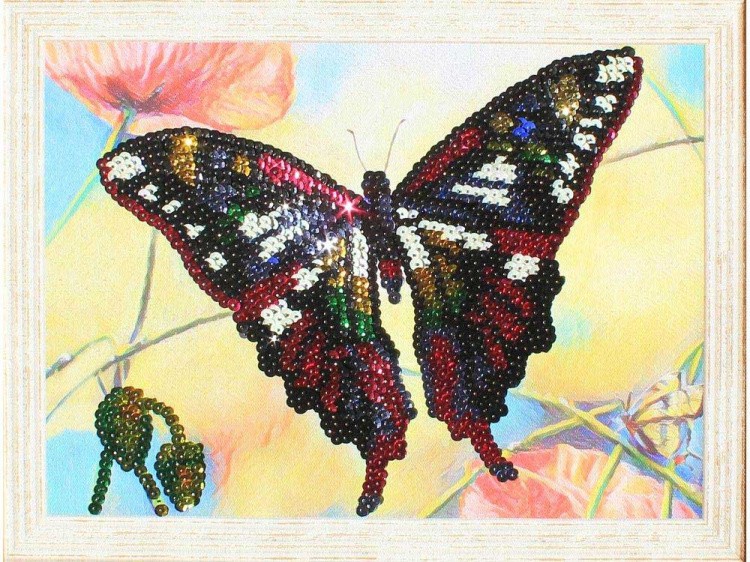 Мозаика из пайеток «Бабочка» — картинка 2