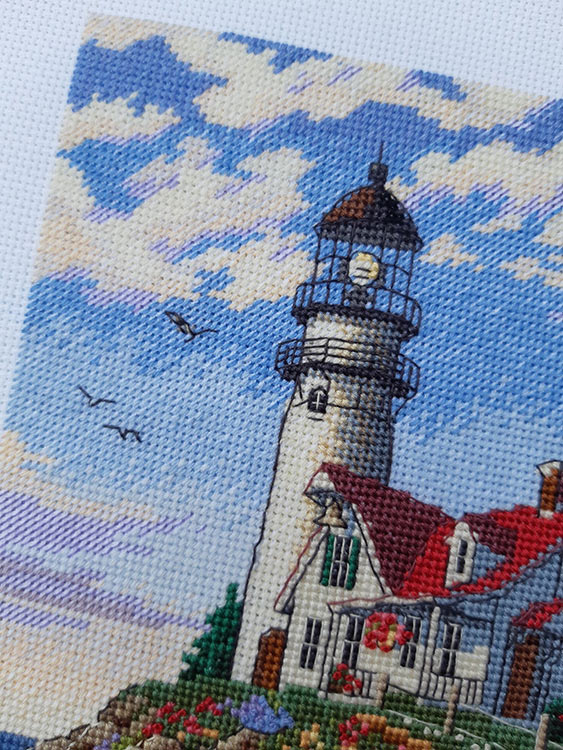 Набор для вышивания «Маяк на скалистом мысе» — картинка 4