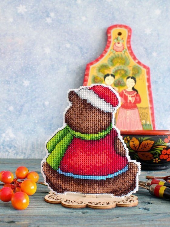 Набор для вышивания «Угощения для мишки» — картинка 5