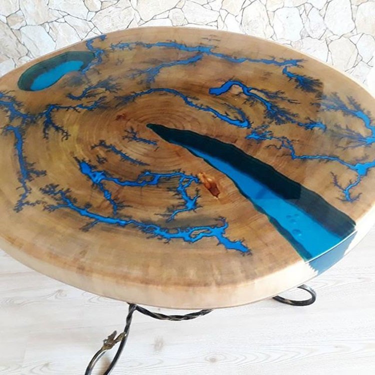 Прозрачный краситель для эпоксидной смолы синий 10 мл, Artline — картинка 5