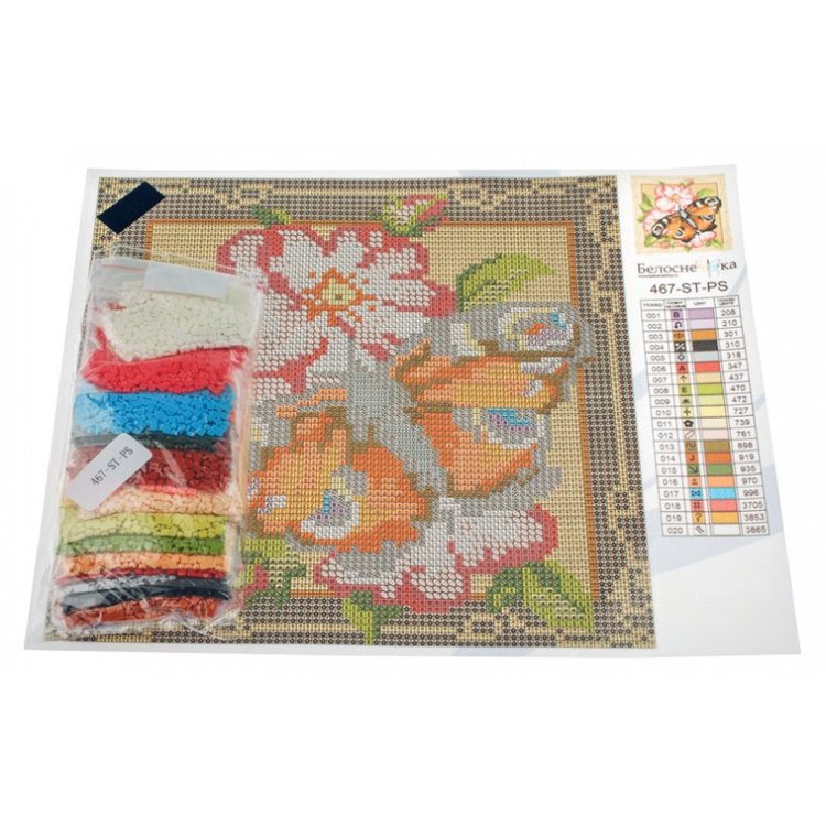 Алмазная вышивка «Павлиний глаз» — картинка 3