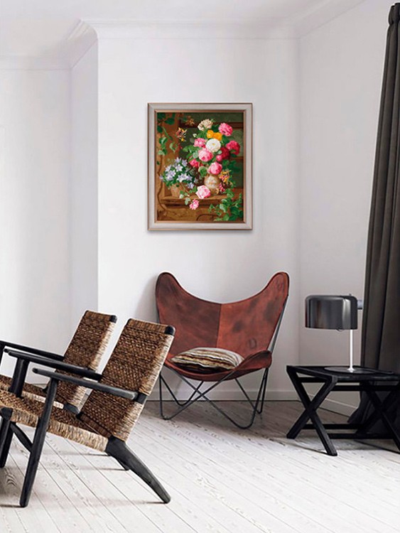 Картина по номерам «Бал цветов» — картинка 8