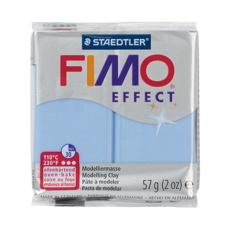 Полимерная глина FIMO Effect, цвет: голубой агат, 57 г
