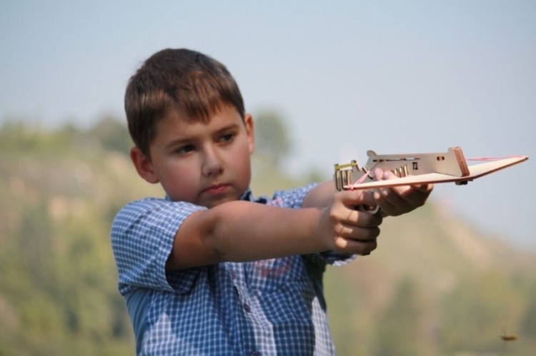 Конструктор из дерева Арбалет малый 01 (однозарядный), Паркматика — картинка 3