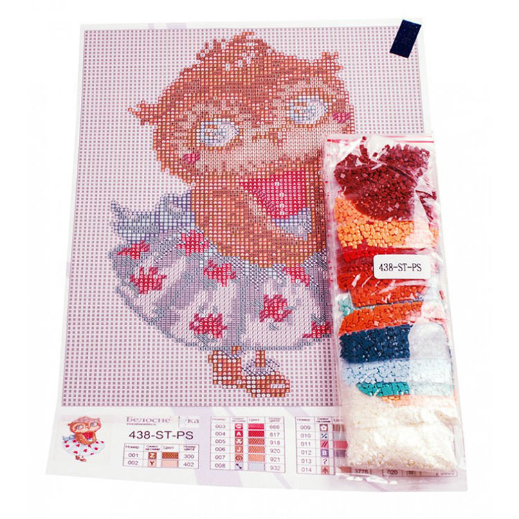 Алмазная вышивка «Модная совушка» — картинка 2