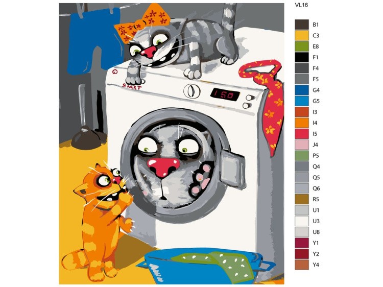 Картина по номерам «Наш папа улетает в космос» — картинка 2