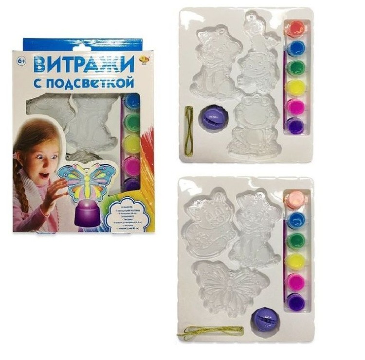Набор для творчества «Витражи с подсветкой» — картинка 4