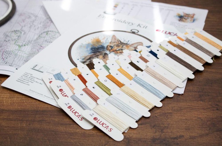 Набор для вышивания «Бенгальская кошка» — картинка 6