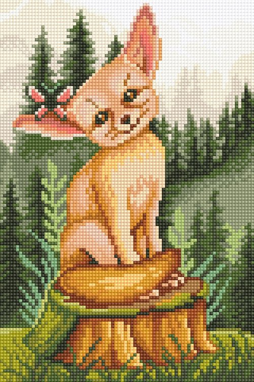 Алмазная вышивка «Фенек» — картинка 2