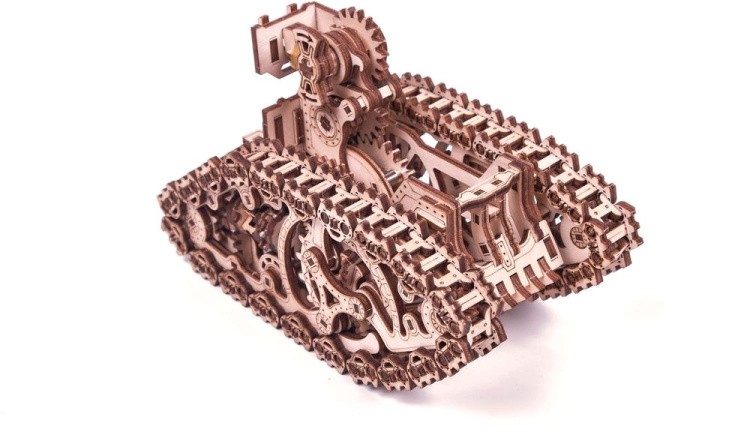 Механическая сборная модель «Стим Танк», Wood Trick — картинка 9