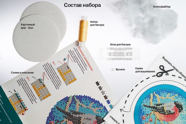 Набор для вышивания «Снежный талисман» — картинка 3