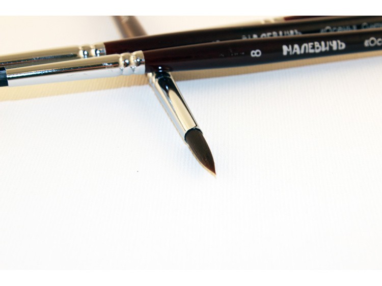 Кисть синтетическая «Осень» круглая №6 — картинка 4