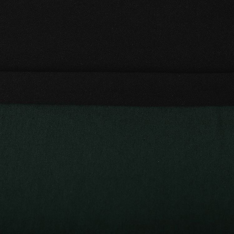 Ткань трикотаж Футер 2х нитка, петля, с лайкрой, 6 м, ширина 180 см, 230 г/м2, пенье, цвет: зеленый, TBY — картинка 4