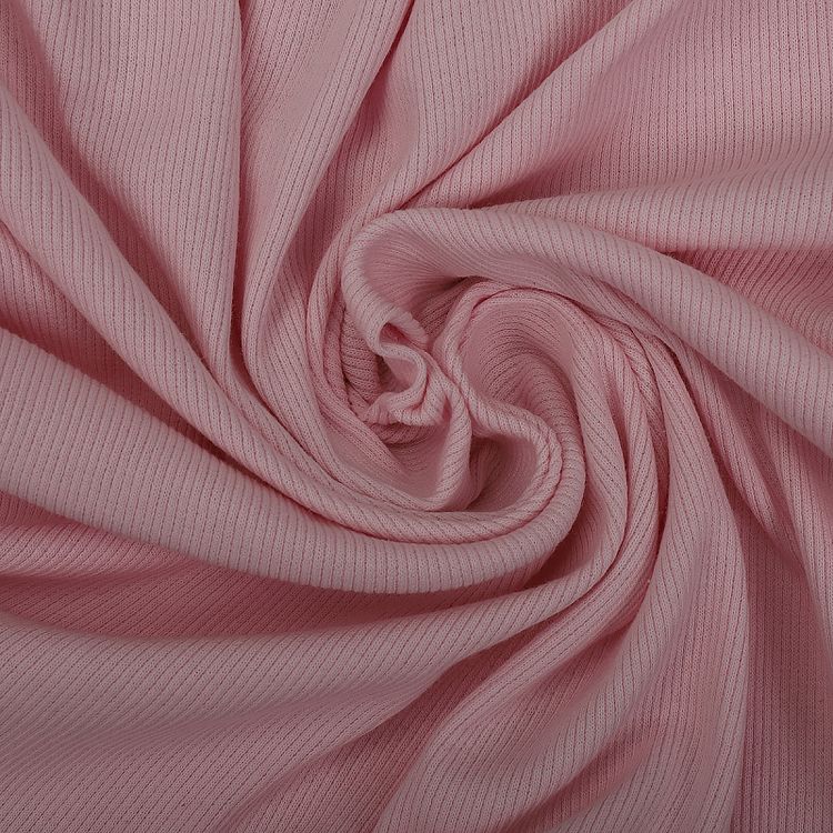 Ткань трикотаж Кашкорсе с лайкрой, 3 м x 120 см, 220 г/м², цвет: розовое безе, TBY