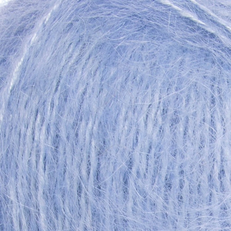 Пряжа YarnArt Mohair trendy (Мохер тренди) (107), серо-голубой, 5 шт. по 100 г — картинка 2