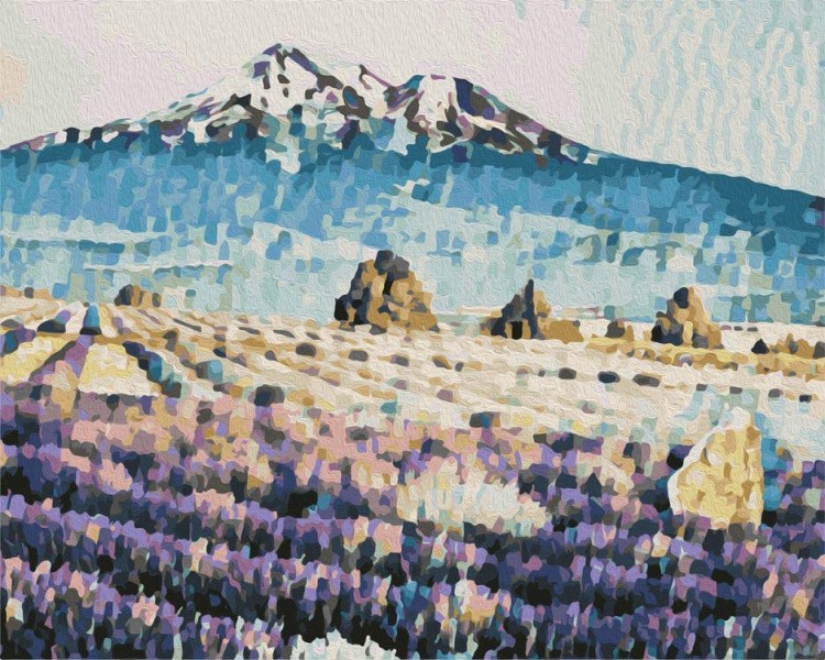 Картина по номерам «Лавандовая долина»