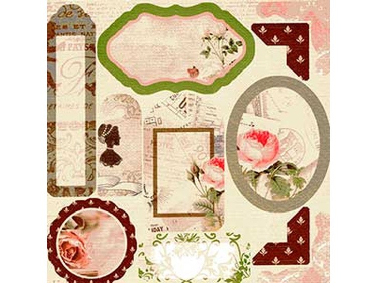 Набор бумаги «Французское путешествие» — картинка 4