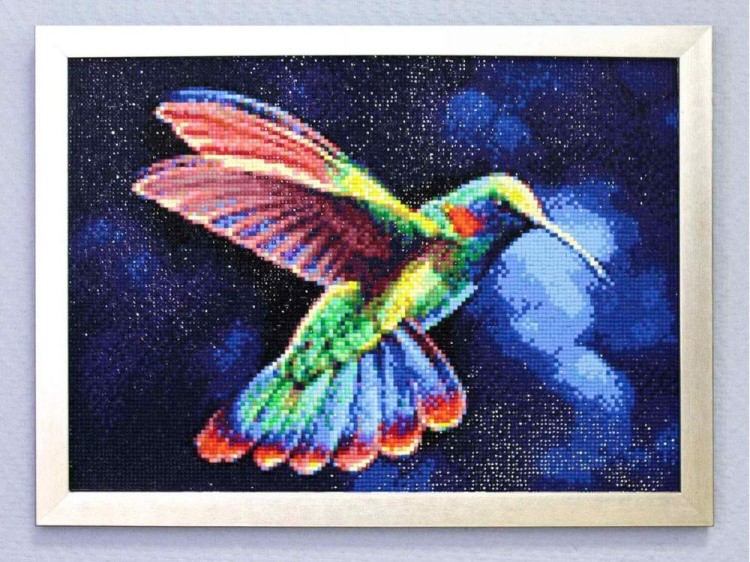 Алмазная вышивка «Тропическая птичка» — картинка 2
