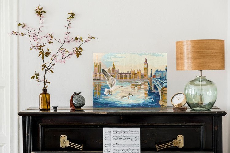 Алмазная вышивка «Вид на Биг Бен» — картинка 3