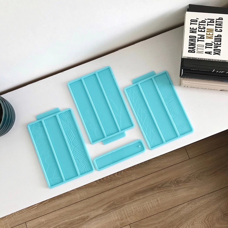 Силиконовая форма закладки 3в1, модель №58 — картинка 3