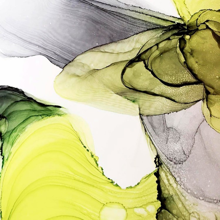 Алкогольные чернила лимонные 15 мл, Kamenskaya Ink — картинка 2