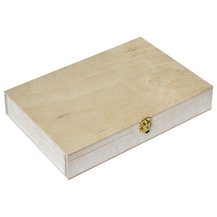 Краски масляные художественные Gamma «Студия», 10 цв. по 18 мл, в тубах, кисть, деревянный короб — картинка 2