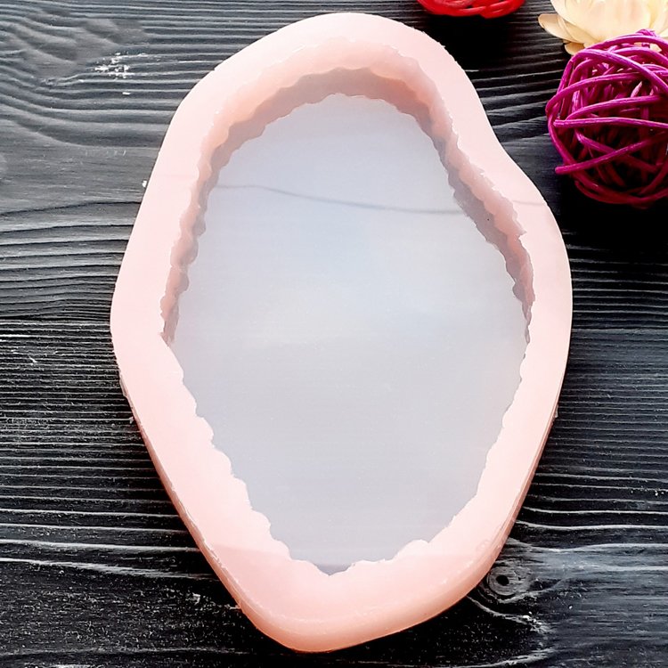 Жеода овальная модель №24 - Силиконовый молд MyMold — картинка 3