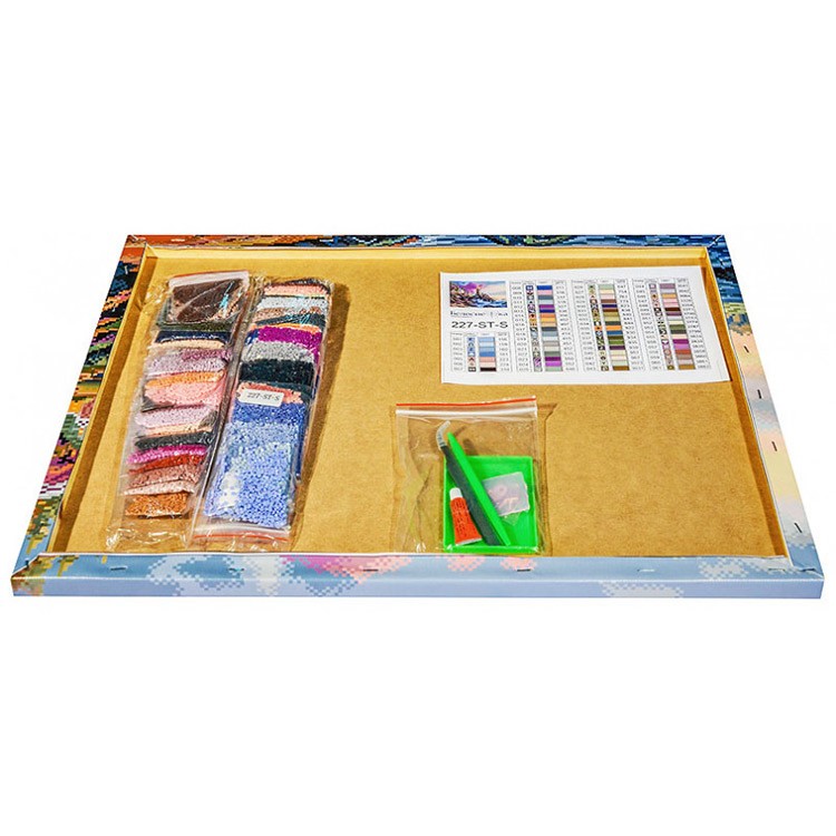 Алмазная вышивка «Маяк на утесе» — картинка 2