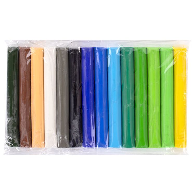 Пластилин в боксе Юнландия «Подводный мир», 24 цвета, 800 г, скалка, стек, 5 формочек — картинка 3