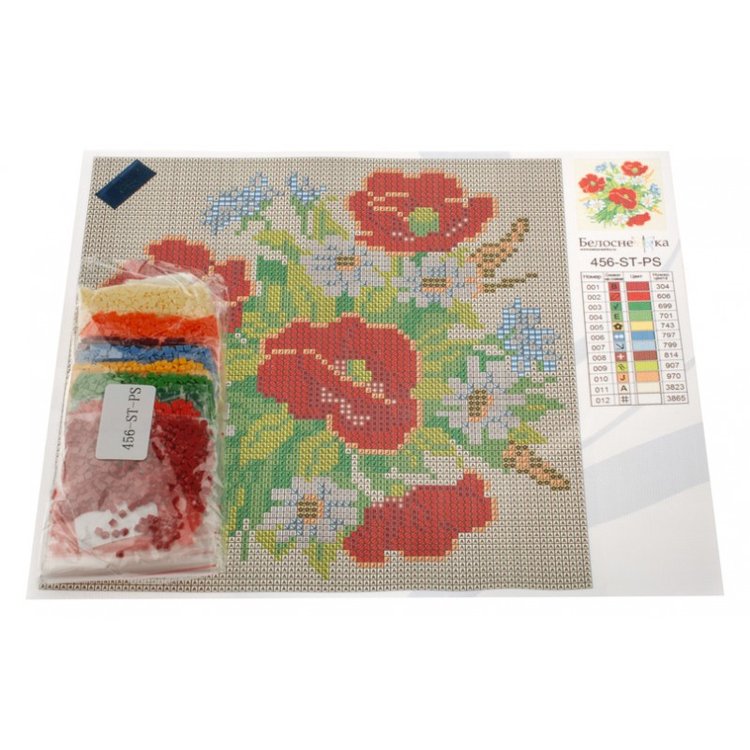 Алмазная вышивка «Маленький букет» — картинка 3