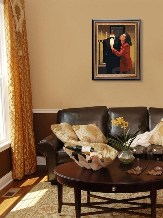 Картина по номерам «Страстное желание» — картинка 8