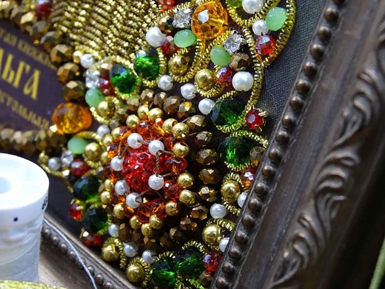 Набор вышивки хрустальными камнями «Святая Ольга» — картинка 4