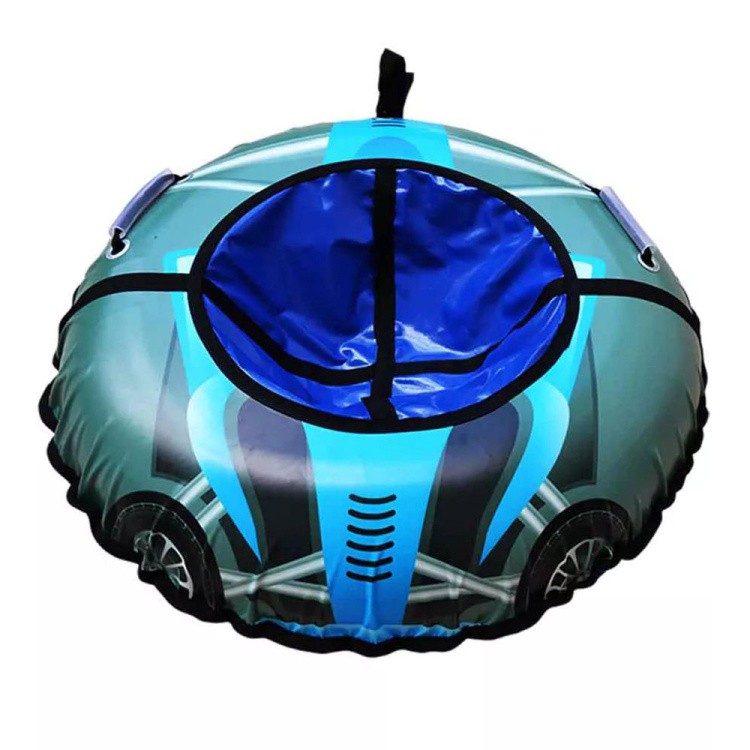 Детская зимняя ватрушка тюбинг для катания 100 см — картинка 4