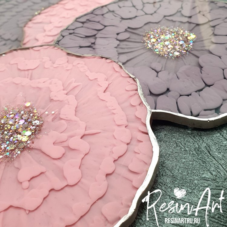 Набор №004 для создания подстаканников (Розовый вереск) — картинка 6