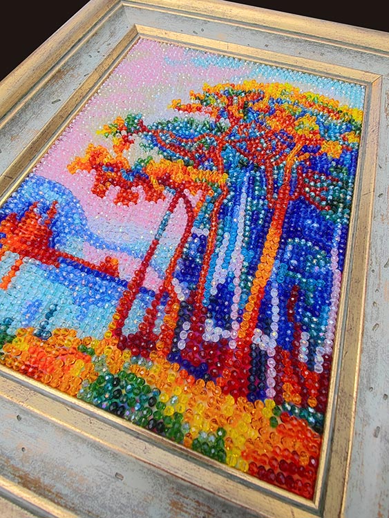 Набор вышивки хрустальными камнями «Антибы» — картинка 9